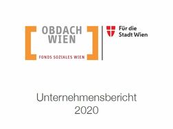 Obdach Wien Unternehmensbericht 2020