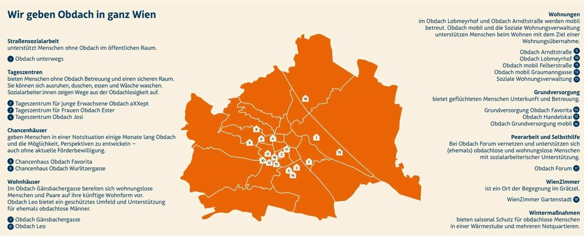 Wir geben Obdach in ganz Wien (Bild: FSW)
