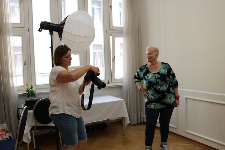 Das Nachher-Fotoshooting für Brigitte. (Bild: FSW)