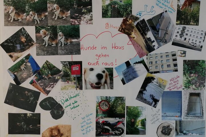 Auch die geliebten Vierbeiner gingen mit auf Grätzeltour. (Bild: FSW) Auch die geliebten Vierbeiner gingen mit auf Grätzeltour. (Bild: FSW)