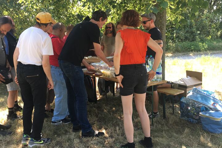 Das Buffet ist eröffnet (Bild: FSW)