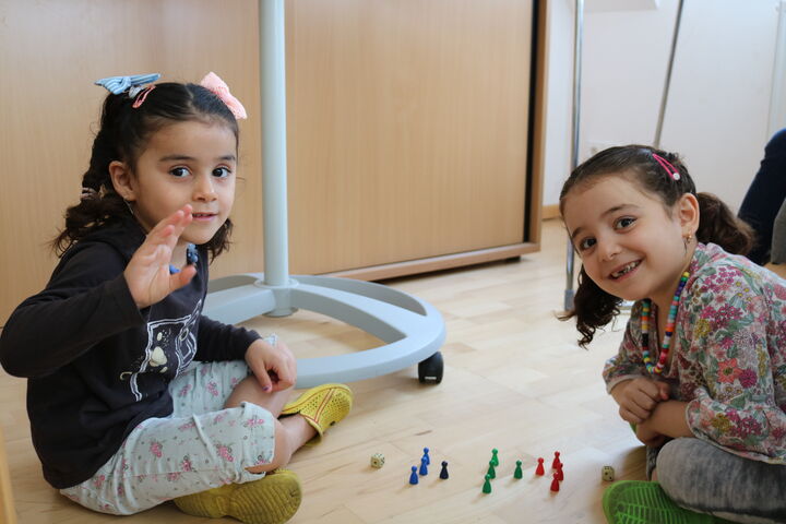 Auch junge Geschwister genossen das Spielprogramm