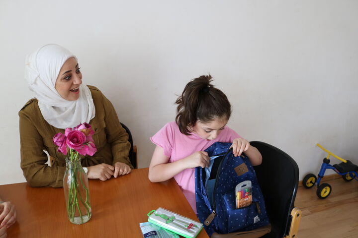 Was ist wohl alles im Rucksack drinnen?