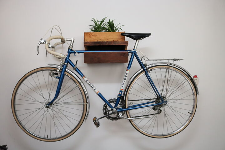 Auch als Deko macht sich so ein Rad ganz toll.