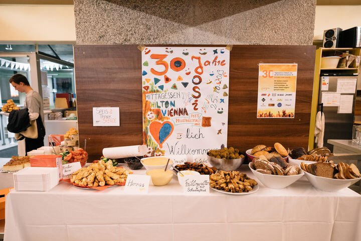 Jedes Fest braucht ein Buffet. (Bild: Thomas Meyer Photography) Jedes Fest braucht ein Buffet.