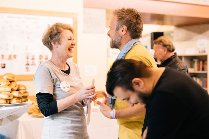 Egal ob Freiwillige, MitarbeiterIn oder Gast, alle hatten Spaß. (Bild: Thomas Meyer Photography) Egal ob Freiwillige, MitarbeiterIn oder Gast, alle hatten Spaß.