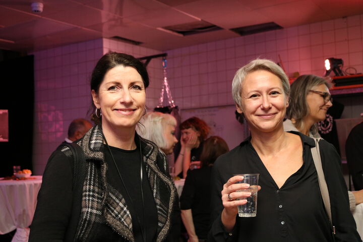 Geschäftsführerin Doris Czamay und Bereichsleiterin Sabine Graf mischten sich unter die Gäste.