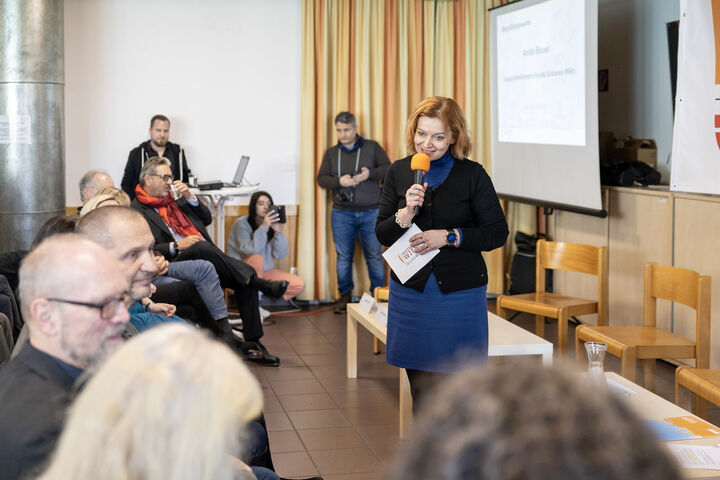 Geschäftsführerin des Fonds Soziales Wien, Anita Bauer, drückte ihren Stolz aus. (Bild: FSW) Geschäftsführerin des Fonds Soziales Wien, Anita Bauer, drückte ihren Stolz aus. (Bild: FSW)