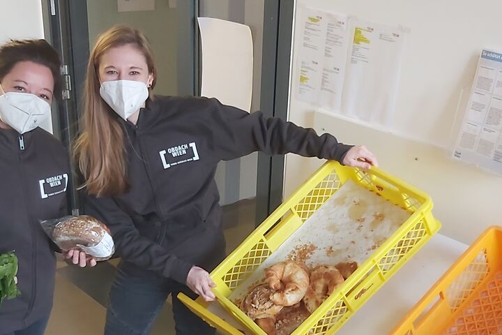 Header Wiener Tafel Kooperation Sonja Und Petra Aus Dem Obdach Arndtstrasse