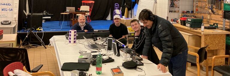 DJing Workshop im Forum Obdach Wien Studio mit DJ und Musikstudent Emil. (Bild: FSW)