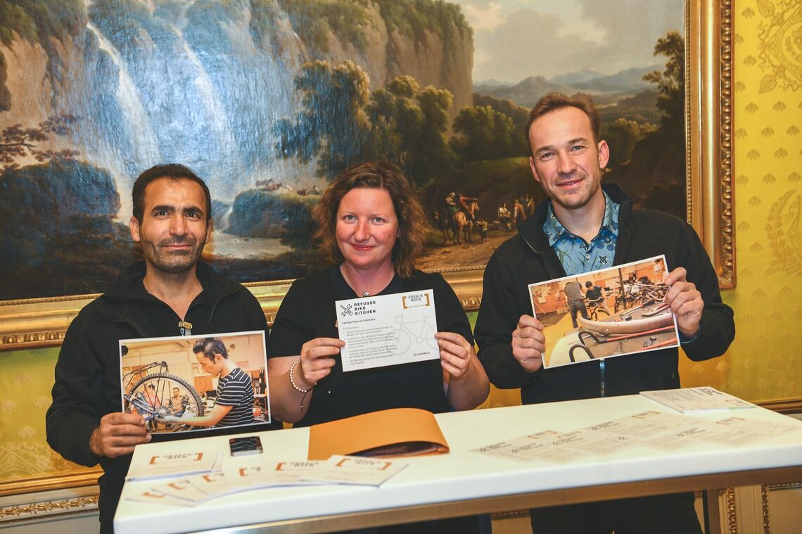 Bank Austria Sozialpreis Stand (Bild: Oreste Schaller)