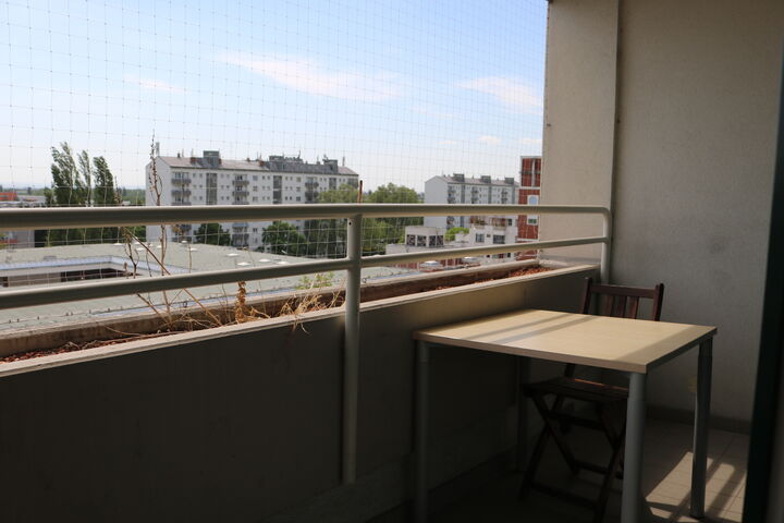 Manche Wohnungen verfügen über einen Balkon. (Bild: FSW)