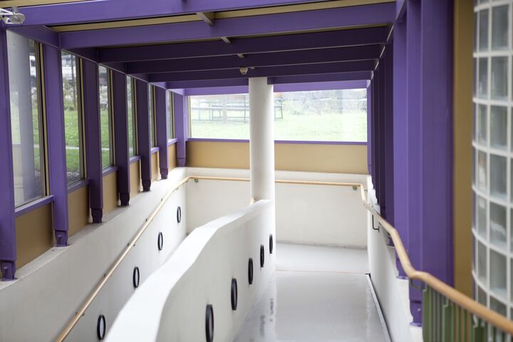Obdach Siemensstraße Korridor (Bild: FSW)